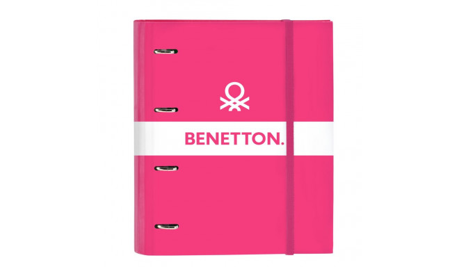 Rõngaskiirköitja Benetton Raspberry Fuksiaroosa (27 x 32 x 3.5 cm)