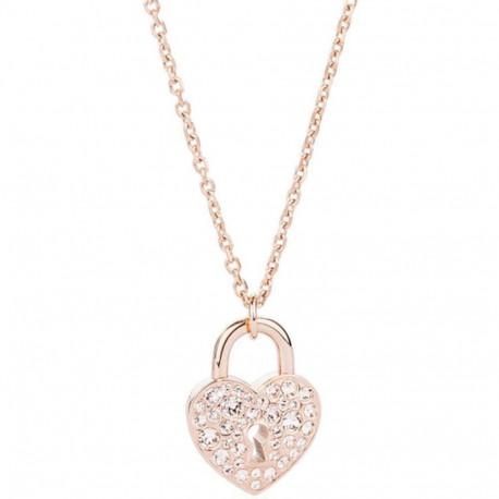 Naiste Kaelakee Brosway Private Roosi-kuldne