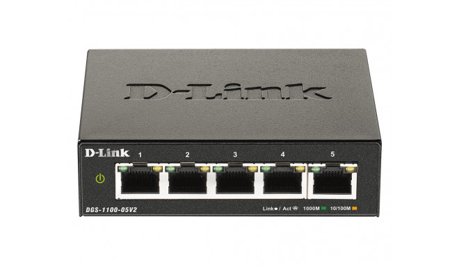 Switch D-Link DGS-1100-05V2/E 5xGbE