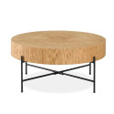 Coffee table CASTINO D75xH36cm, oak