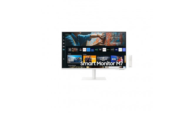 LCD Monitor|SAMSUNG|S27CM703UU|27"|TV Monitor/Smart/4K|Panel VA|3840x2160|16:9|60Hz|Matte|4 ms|Speak