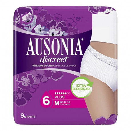 Uriinipidamatuse hügieeniside Ausonia Discreet Boutique Keskmine (9 uds)