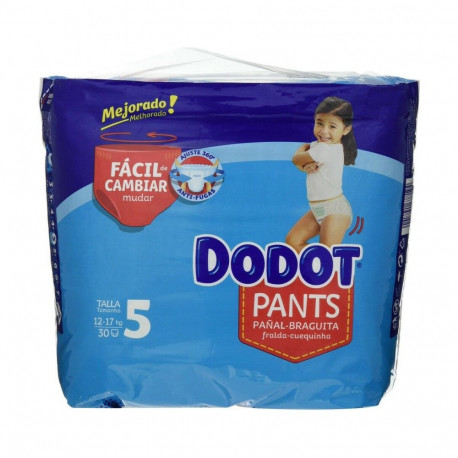 Ühekordsed mähkmed Dodot Dodot Pants Suurus 5 12-17 kg 30 Ühikut