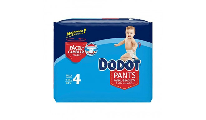Disposable nappies Dodot Dodot Pants 9-15 kg 33 Units