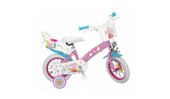 Bērnu velosipēds Peppa Pig   12" Rozā