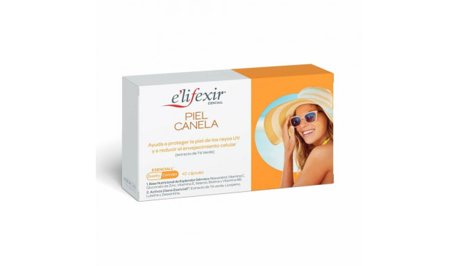 Capsules Elifexir Piel Canela Sun protection (40 Units)