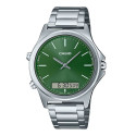 Meeste Kell Casio COLLECTION Roheline Hõbedane (Ø 41,5 mm)