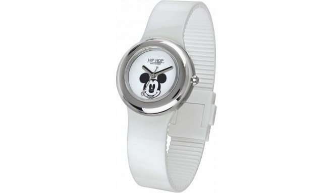Unisex Watch Hip Hop MICKEY METAL WHITE White (Ø 32 mm)