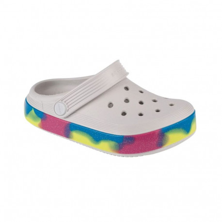 Crocs Off Court Glitter Band Kids Clog Jr 209714-1FS flip-flops (33/34)