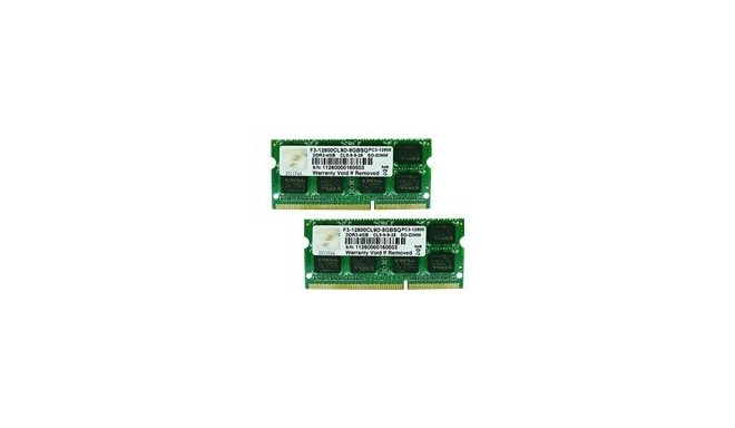 G.Skill DDR3 SO-DIMM 8GB 1600-999 SQ Dual