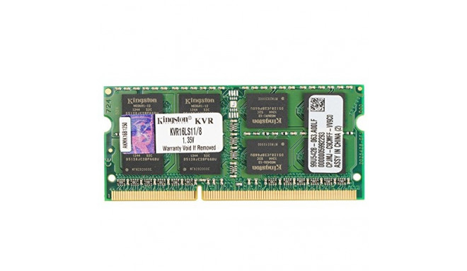 Kingston RAM 8GB 1600MHz DDR3 SO-DIMM CL11 LV