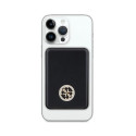 Guess 15W Kiirlaadimisega Power Bank 5000mAh 1x USB-C koos MagSafe Strassed 4G Logoga Must