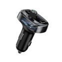 Baseus S09 Bluetooth FM / MP3 Transmitter Car Charger 2x USB 3.4A + Micro SD Black