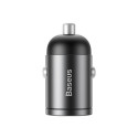 Baseus VCHX-B0G Tilgake Mini USB-C pesa 30W PPS auto kiirlaadija PD3.0 Must