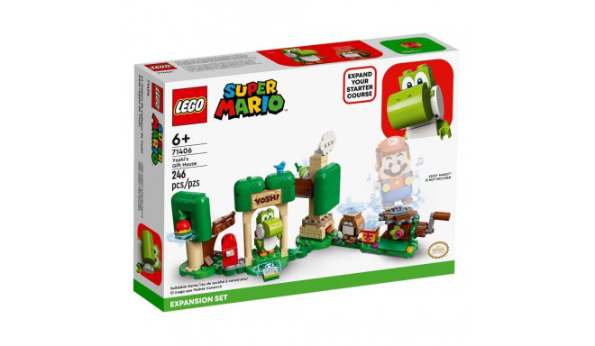 LEGO SUPER MARIO 71406 EXPANSION SET - YOSHI'S GIFT HOUSE