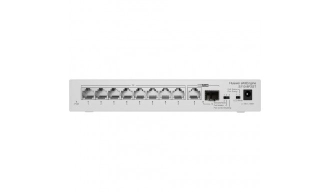 Huawei CloudEngine S110-8P2ST Power over Ethernet (PoE) Grey