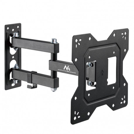 Maclean MC-700N TV Monitor Wall Mount Universal max VESA 200x20 23"-43" 30kg Black Extendable Tiltin