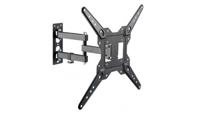 Maclean universaalne TV või monitori seinakinnitus, max VESA 400x400, 23-55", 30kg, must, MC-701N