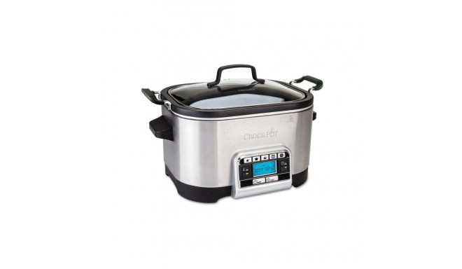 Crock-Pot CSC024X slow cooker 5.6 L Black, Stainless steel