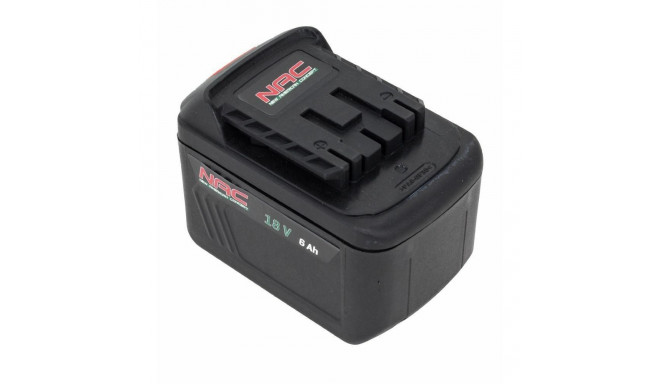 NAC Battery 18V B18-60-S 6.0 Ah 6000mAh