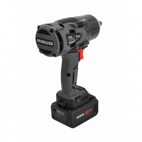 HOOZAR löökmutrikeeraja 1/2" 18V 2x4.0Ah 1000 Nm IW30BLM2