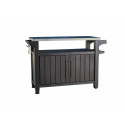 KETER GRILL TABLE STAINLESS STEEL TABLE TOP UNITY XL 270L ANTHRACITE