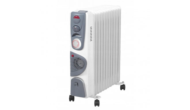 VOLTERNO õlitäidisega radiaator 11-ribiline turbo+taimer 2500W+400W