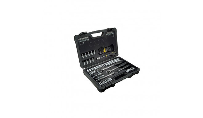 Stanley 80 Part-Size Socket Set 1/4, 3/8, 1/2"