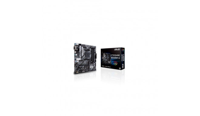 Asus emaplaat Prime B550M-A AM4 4DDR4 DVI-D/HDMI M.2 mATX