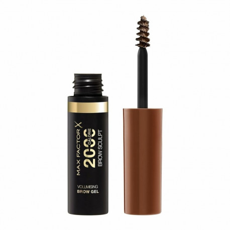 Kulmudele Volüümi Lisav Geel Max Factor 2000 Calorie Nº 003 Brown Nº 003-Brown 4,5 ml