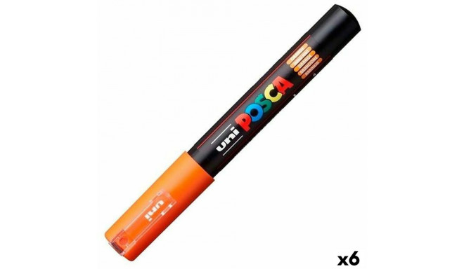 Marķiera Pildspalva POSCA PC-1M Oranžs (6 gb.)