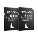 ANGELBIRD SD MATCH PACK FOR FUJIFILM AV PRO V30 64 GB | 2 PACK