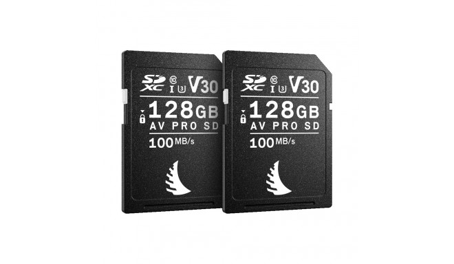 ANGELBIRD SD MATCH PACK FOR FUJIFILM AV PRO V30 128 GB | 2 PACK