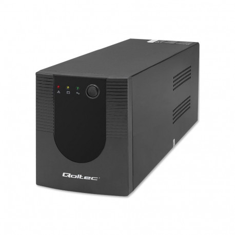 Qoltec 53777 Uninterruptible Power Supply Line Interactive | Monolith | 2000VA | 1200W
