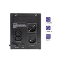 Qoltec 53775 Uninterruptible power supply Line Interactive | Monolith | 1200VA | 720W