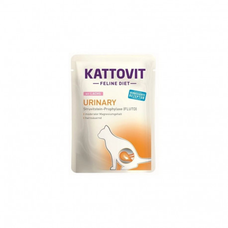 KATTOVIT Feline Diet Urinary Salmon - wet cat food - 85g