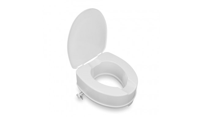 Raising toilet seat with flap 225 kg KING