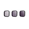 Lens filter set ND 8/16/32 Telesin for GoPro Hero 9 / Hero 10 / Hero 11 / Hero 12 (GP-FLT-902)