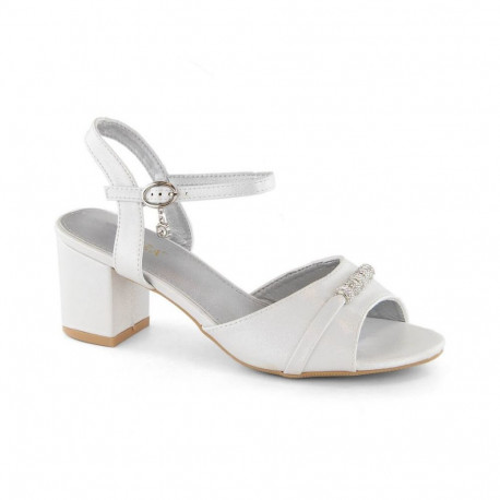 Vinceza W JAN305 silver high-heeled sandals (39)