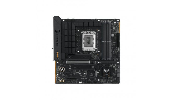 ASUS TUF GAMING B760M-PLUS WIFI II LGA 1700 4xDDR5 microATX 4xSATA emaplaat 1xHDMI 1xDP 3xM.2