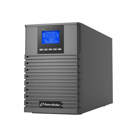 POWERWALKER UPS On-Line VFI 1000 ICT IOT 1/1 faas 1000VA PF1 4x IEC C13 väljundit C14 USB/RS232 EPO