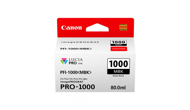 CANON PFI-1000 matt must tindimahuti