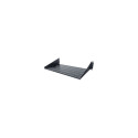 INTELLINET 19inch Cantilever Shelf 2U 2-Point Front Mount 250 mm Depth Black