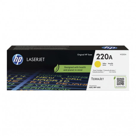 HP 220A Yellow Original LaserJet Toner Cartridge
