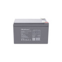 QOLTEC AGM battery 12V 12Ah