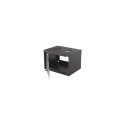 INTELLINET 19inch Wallmount Cabinet 6U Flatpack 353 x 540 x 400 Flatpack black IP20-Rated Housing