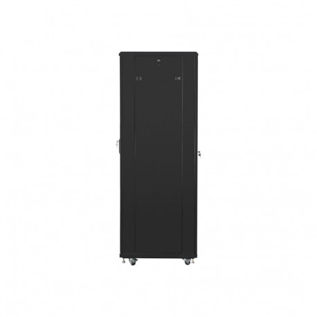 LANBERG 19-tolline vabaltseisev rack-kapp 42U/600x800 tasapinnaline pakend võrgust uksega must