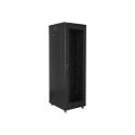 LANBERG rack cabinet 19inch free-standing 42U/600x800 flat pack with mesh door black