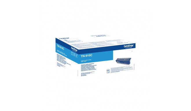 BROTHER TN-910C ultrajumbo-tint tsüaan 9 000 lehe jaoks