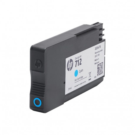 HP 712 29-ml Cyan DesignJet Ink Cartridge